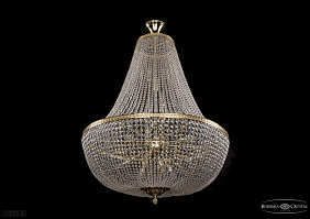 Хрустальная люстра (Груша) Bohemia IVELE Crystal 2150/100/G