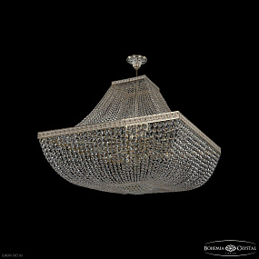 Большая хрустальная люстра Bohemia IVELE Crystal 19282/H1/90IV GW