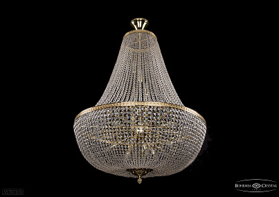 Хрустальная люстра (Груша) Bohemia IVELE Crystal 2150/100/G