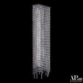 Бра хрустальное светодиодное APL LED Rimini S500.B1.20-75.B.4000
