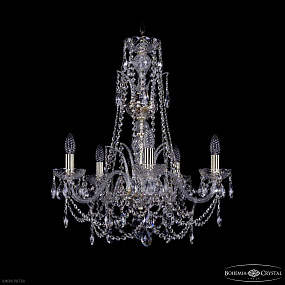 Хрустальная подвесная люстра Bohemia IVELE Crystal 1411/5/195/Xl-63 G