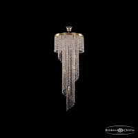 Каскадная хрустальная люстра Bohemia IVELE Crystal 8311/40-100/G