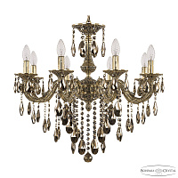Подвесная хрустальная люстра Bohemia Ivele Crystal Florence 71101/8/210 B GB R888