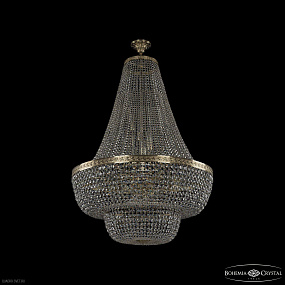 Большая хрустальная люстра Bohemia IVELE Crystal 19101/H2/90IV G