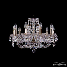 Хрустальная подвесная люстра Bohemia IVELE Crystal 1406/10/195/Pa