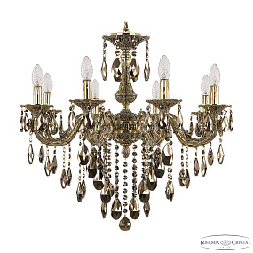 Подвесная хрустальная люстра Bohemia Ivele Crystal Florence 71101/8/210 B GB R888