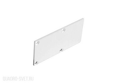 Боковая глухая заглушка для профиля DL18516RAL9003 Donolux CAP18516RAL9003