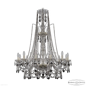 Большая хрустальная люстра Bohemia IVELE Crystal 1411/12/300/XL-108 G R731