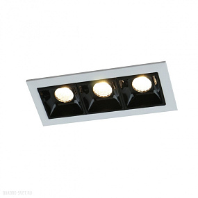 Встраиваемый светильник Arte Lamp Grill A3153PL-3BK