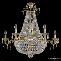 Подвесная хрустальная люстра Bohemia IVELE Crystal 2227H201/6/80IV/Y1 G