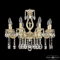 Подвесная хрустальная люстра Bohemia Ivele Crystal Verona 72402/8/175 A GW FA10S