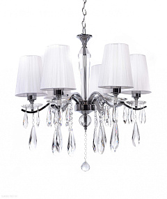 Подвесная люстра Lumina Deco ALESSIA LDP 1726-6 (WT)