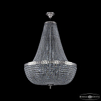 Хрустальная подвесная люстра Bohemia IVELE Crystal 19111/H2/80IV Ni C1