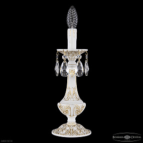Хрустальная настольная лампа Bohemia IVELE Crystal AL78100L/1-32 WMG