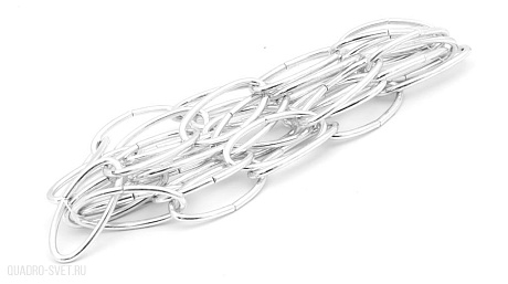 Цепь подвесная 125 см (серебристая) CHAIN-2
