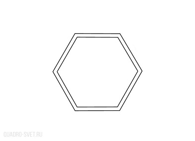 Подвесной светодиодный светильник 114Вт 4000K Donolux Hex DL18516S032W114