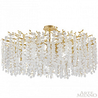 Большая хрустальная люстра Arte Milano 236901/D1000/14/C Gd