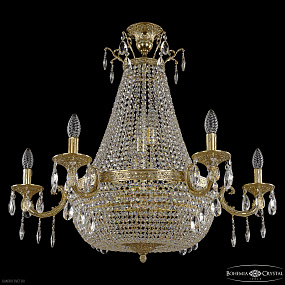 Подвесная хрустальная люстра Bohemia IVELE Crystal 2105H208/6/80IV/Y1 G