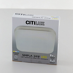 Потолочный светодиодный светильник CITILUX Симпла CL714K330G
