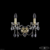 Бра с хрусталем Bohemia IVELE Crystal 1413B/2/141 G