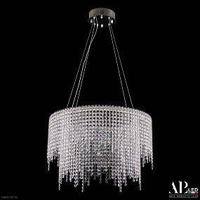 Хрустальная подвесная светодиодная люстра APL LED Sicilia SH02.55.D.Ni.4000