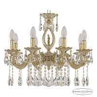 Подвесная хрустальная люстра Bohemia Ivele Crystal Florence 71401/8/175 A GW FH1S