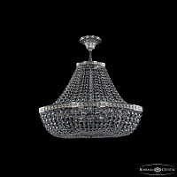 Хрустальная подвесная люстра Bohemia IVELE Crystal 19113/H1/55IV Ni