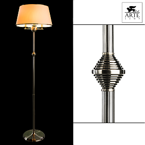 Торшер Arte Lamp ALICE A3579PN-3AB