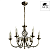 Люстра подвесная Arte Lamp ZANZIBAR A8392LM-6AB