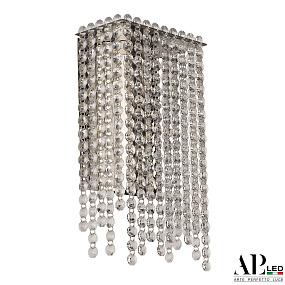Бра хрустальное светодиодное APL LED Sicilia SH500.B1.16-32.B.Ni.4000
