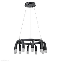 Светодиодная подвесная люстра Vele Luce Negro VL7102P10