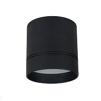 Накладной светодиодный светильник Donolux Barell DL18484/WW-Black R