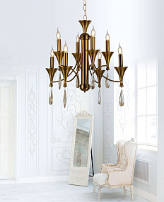 Подвесная люстра Lumina Deco LIBERO LDP 1230-8 MD