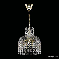 Хрустальный подвесной светильник Bohemia IVELE Crystal 14781/25 G Leafs