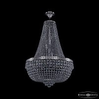 Хрустальная подвесная люстра Bohemia IVELE Crystal 19271/H2/55IV Ni