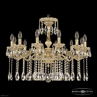 Подвесная хрустальная люстра Bohemia Ivele Crystal 75102/12/250 A GW