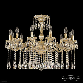 Подвесная хрустальная люстра Bohemia Ivele Crystal 75102/12/250 A GW