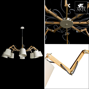 Люстра подвесная Arte Lamp PINOCCIO A5700LM-8WH