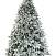 Ель CRYSTAL TREES МОЛЬВЕНО в снегу с вплетенной гирляндой 250 см. KP7250SL