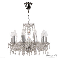 Хрустальная подвесная люстра Bohemia IVELE Crystal 112/10/141 Ni V0300
