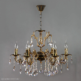 Люстра подвесная AMBIENTE Granada 2118/6 PB Tear Drop