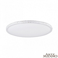 Потолочный светодиодный светильник Arte Milano 310122/D1000 NI