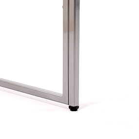 Консольный столик с полкой в прихожую AllConsoles  1041-CS grey