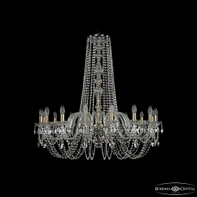 Большая хрустальная люстра Bohemia IVELE Crystal 1402/16/360/h-95 Pa
