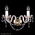 Бра ARTGLASS MIRKA II. DROPS CE