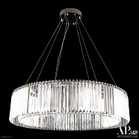 Большая хрустальная светодиодная люстра APL LED Sicilia SH09.93.A.Ni.4000