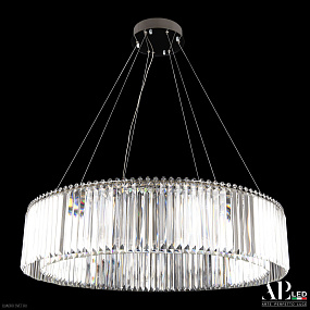 Большая хрустальная светодиодная люстра APL LED Sicilia SH09.93.A.Ni.4000