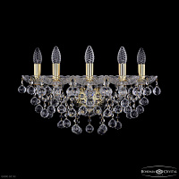 Бра с хрусталем Bohemia IVELE Crystal 1409B/5/160/XL G
