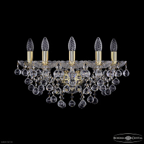 Бра с хрусталем Bohemia IVELE Crystal 1409B/5/160/XL G