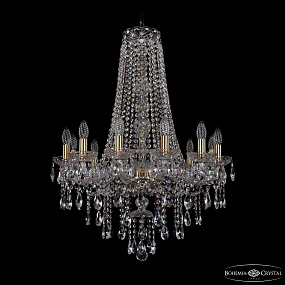 Хрустальная подвесная люстра Bohemia IVELE Crystal 1415/12/220/h-86 Pa
